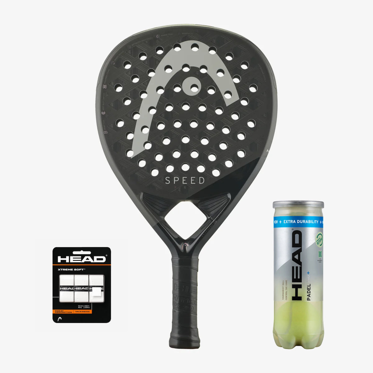 Speed Pro 2025 + 3-pack Overgrip + Padel Pro S+